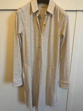 FAHERTY BUTTON FRONT DRESS XS